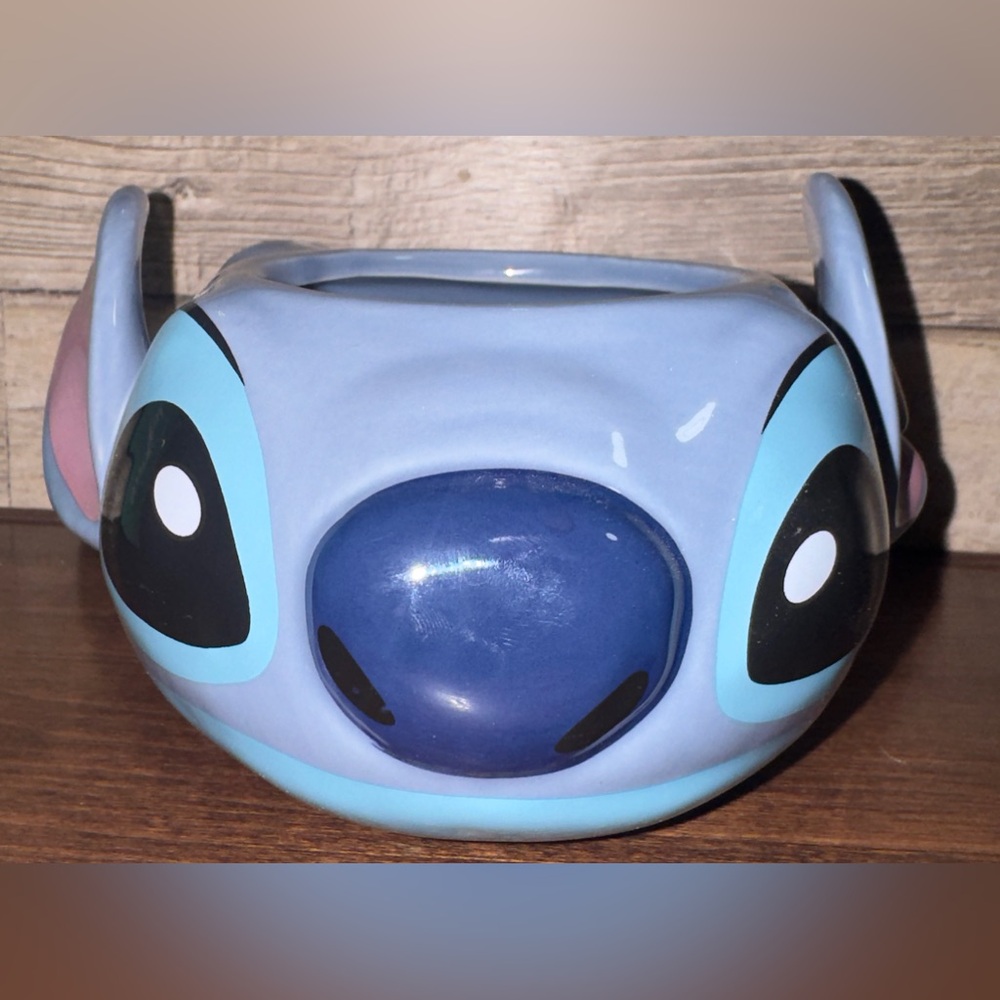 Super Cute 🥰 Stitch Sculpture Coffee Mug - NEW